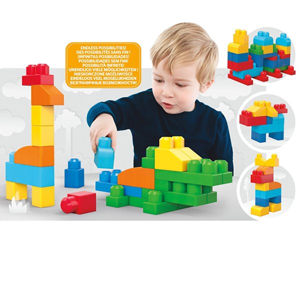 Mega Bloks 60'li Blok Lego Oyuncak Torbalari